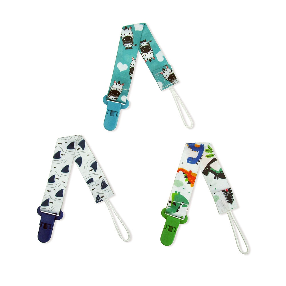 Pacifier Clips Baby Infant Accessories (3pcs)